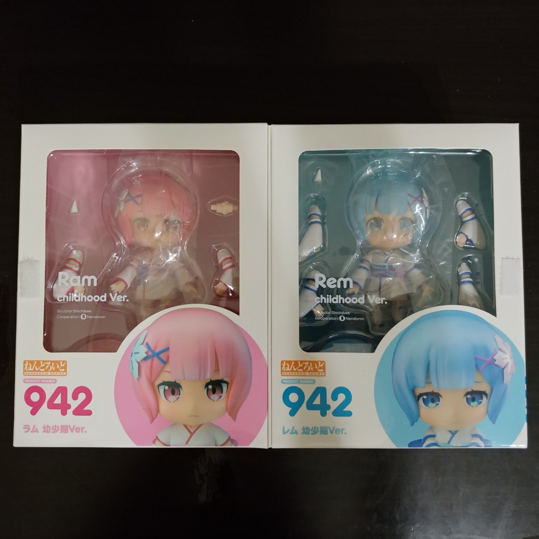 Nendoroid Rem & Ram Childhood Ver., Hobbies & Toys, Toys & Games on