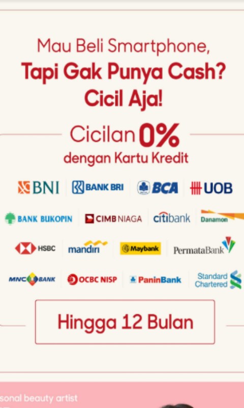 Nikmati Cicilan 0 Dengan Kartu Kredit Telepon Seluler Tablet Ponsel Android Lainnya Di Carousell