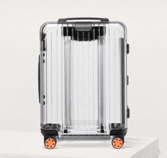 Transparent rimowa store
