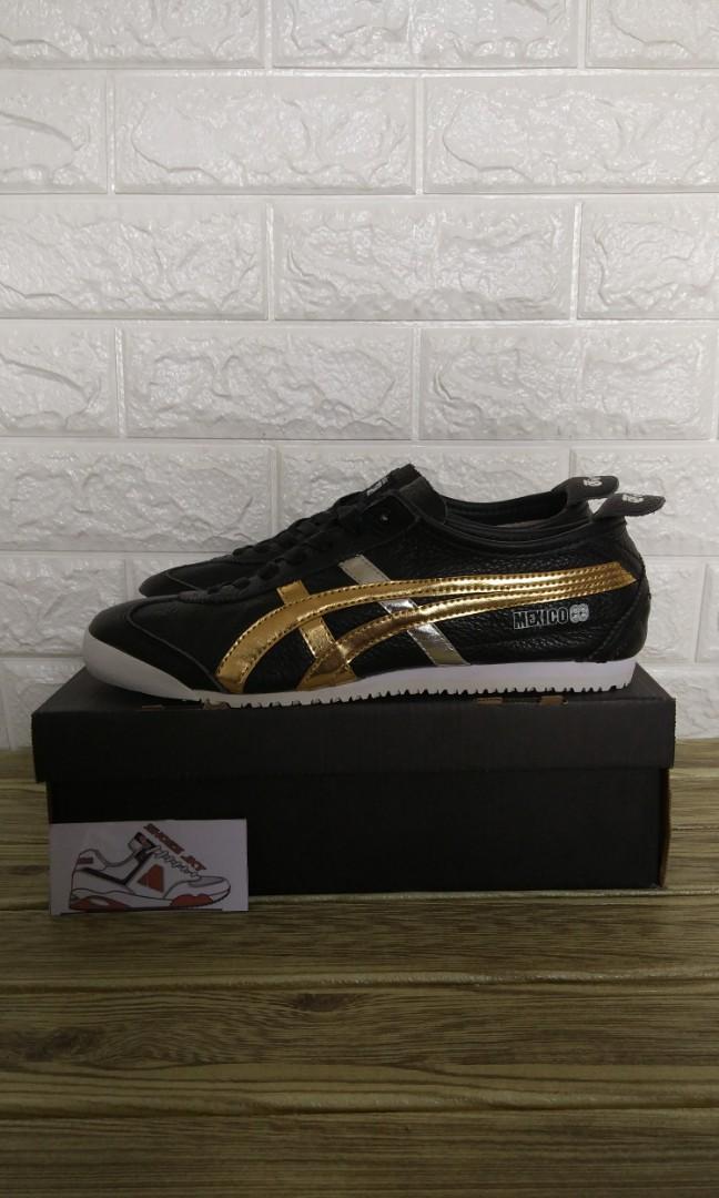 onitsuka mexico 66 black gold