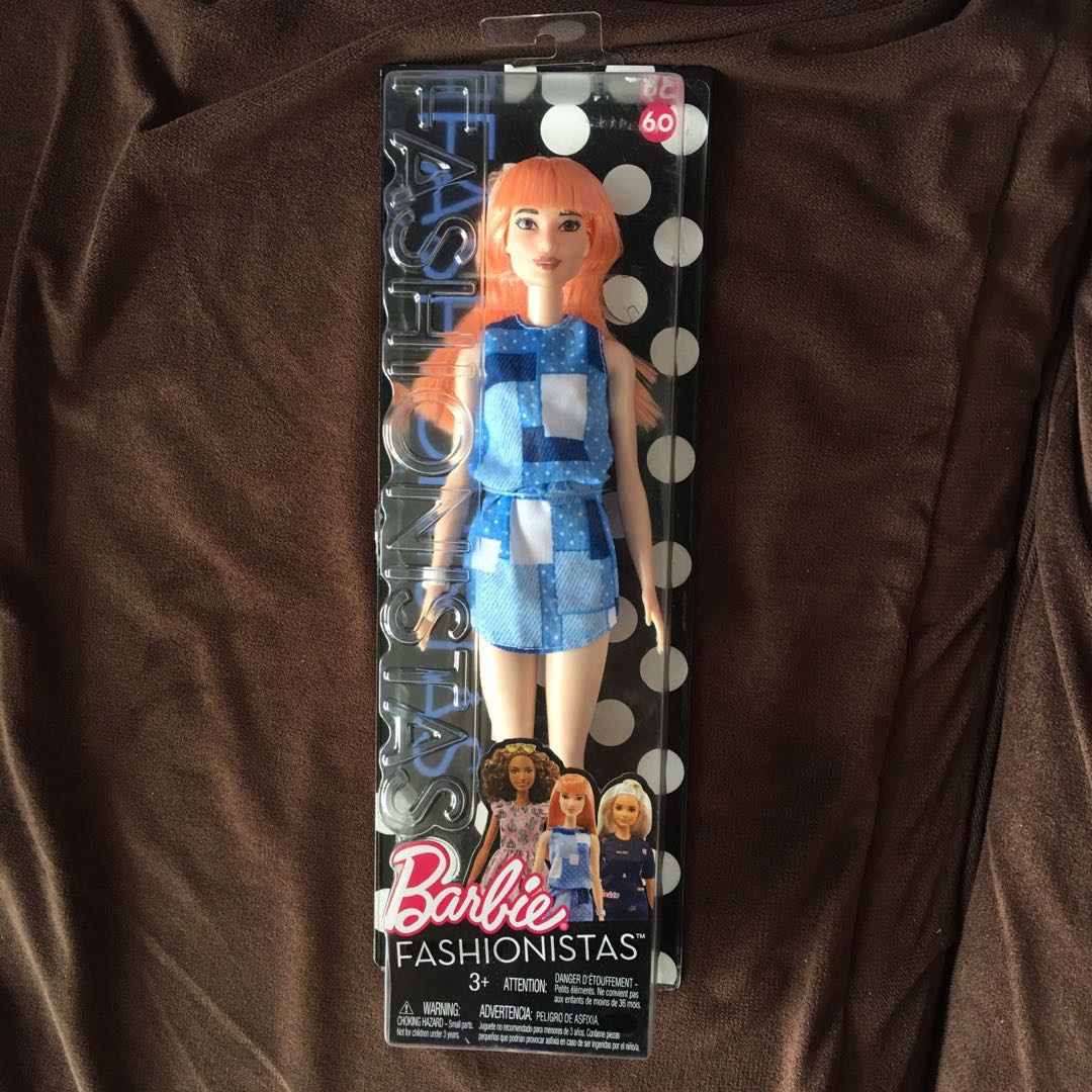 barbie with orange hair