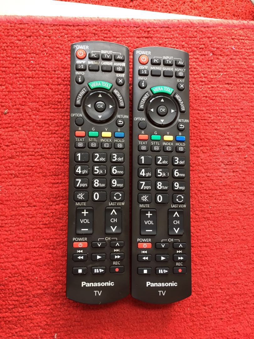 Panasonic tv remote control, TV & Home Appliances, TV & Entertainment
