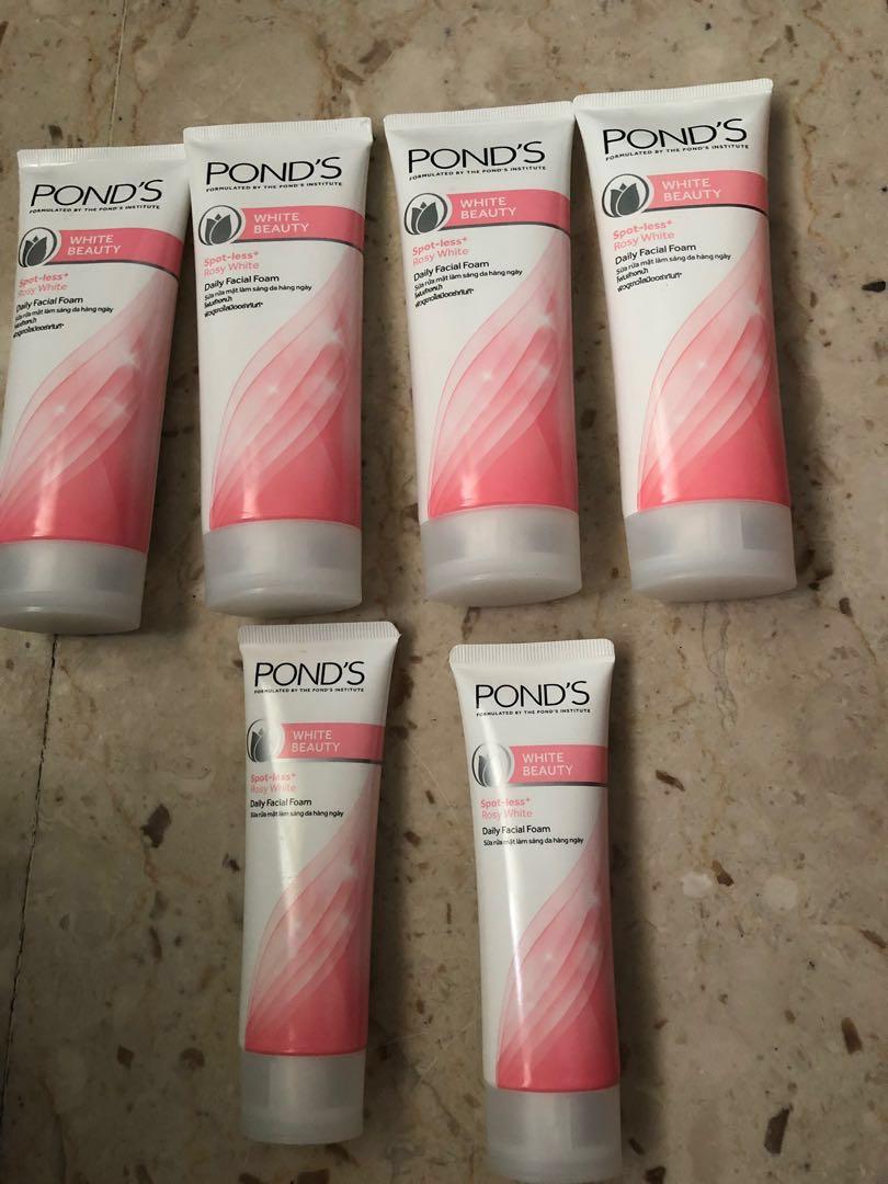 ponds foam wash