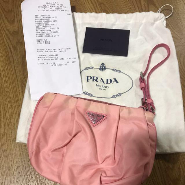 prada wristlets