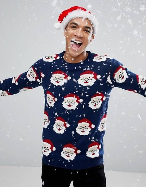 Christmas sweater pull and bear cheap