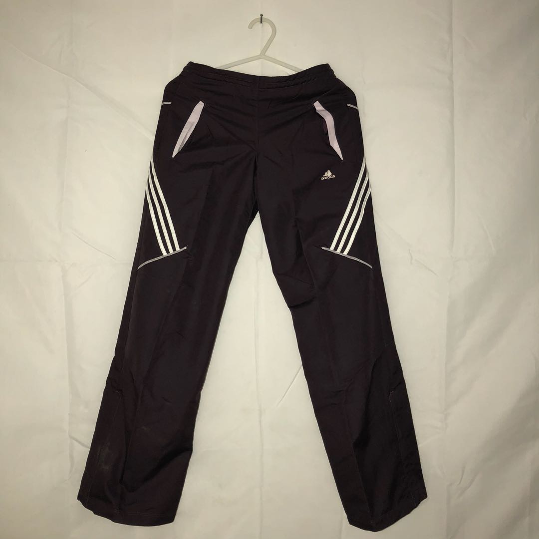 purple adidas clothing