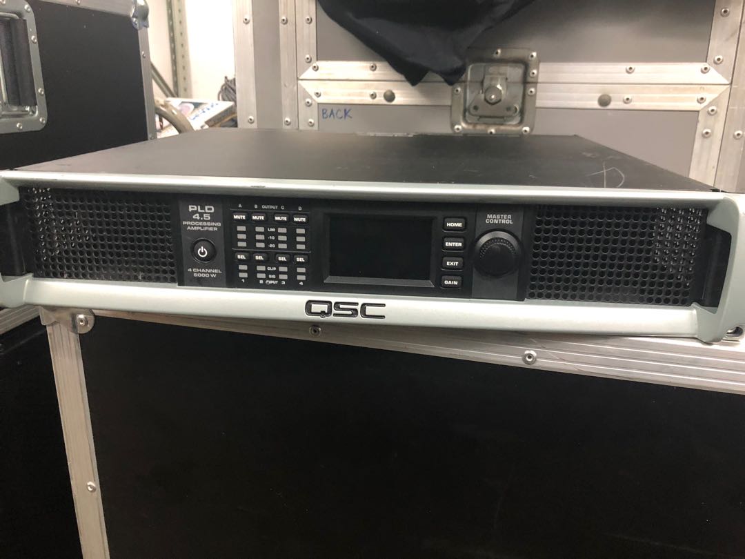 QSC PLD 4.5 Amplifier, Hobbies & Toys, Music & Media, Musical