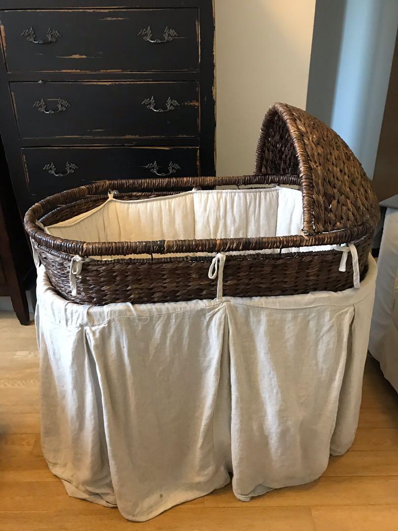 restoration hardware baby bassinet