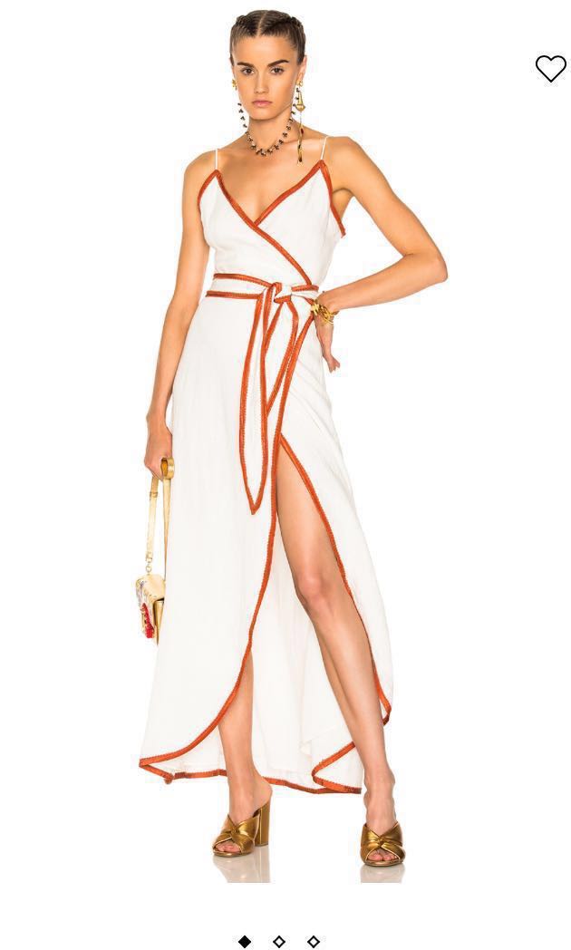 Revolve LPA Dress 531 in Ivory Rust Women s Fashion Dresses Sets Dresses on Carousell
