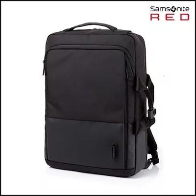 Samsonite red grettan backpack sales