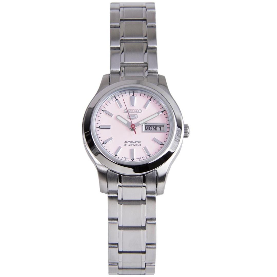 Seiko 5 Automatic 21 Jewels Stainless Steel Ladies Watch Symd91k1 Symd91k Women S Fashion Watches On Carousell