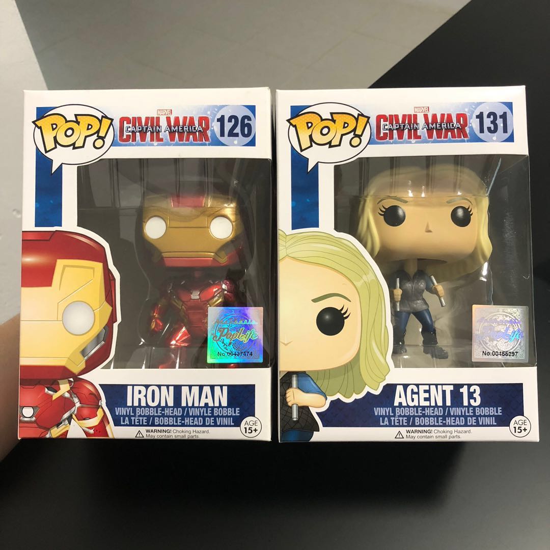iron man civil war pop