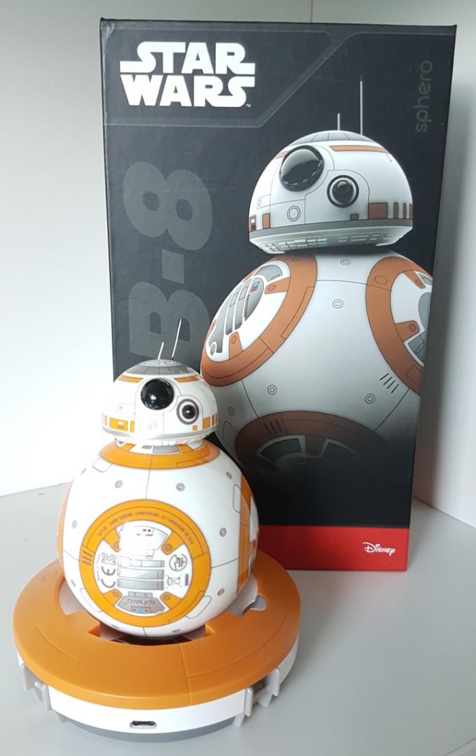 BB8 Remote Controlled Moving Robot with Force Band, Hobbies & Toys