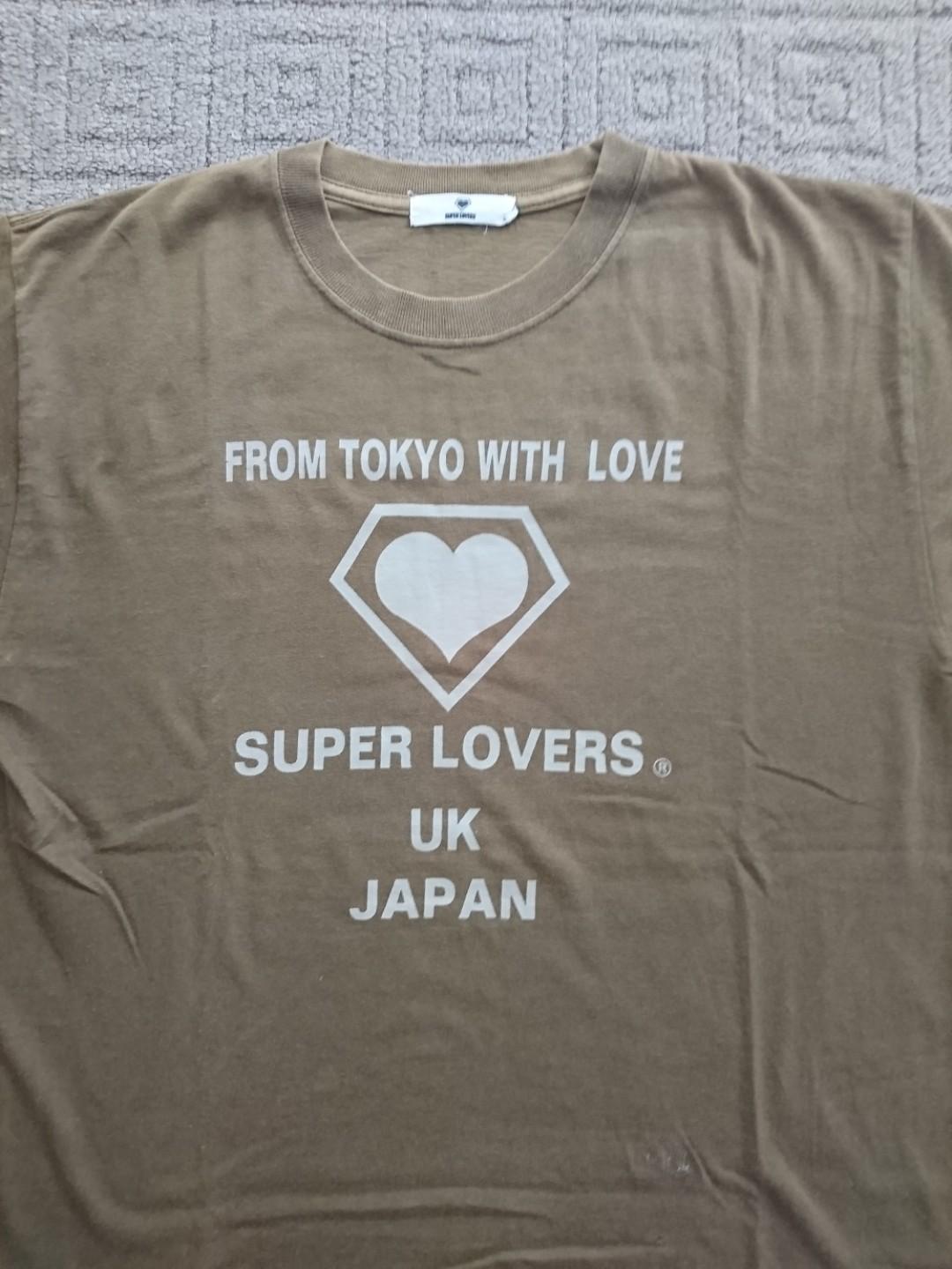 Super Lovers T Shirt Men S Fashion Clothes Tops On Carousell