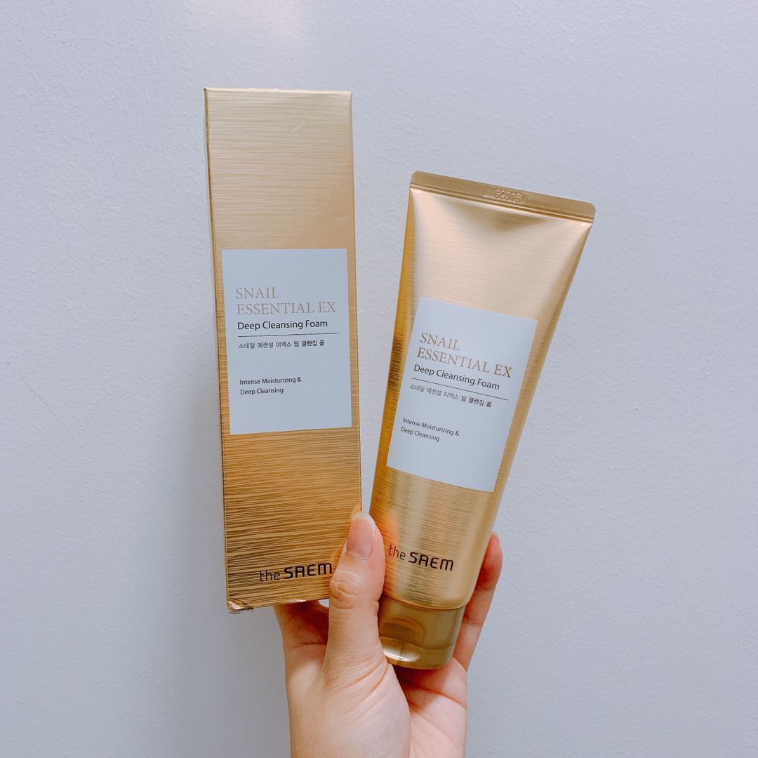 the saem deep cleansing foam