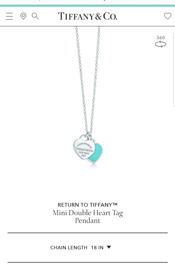 tiffany and co necklace price