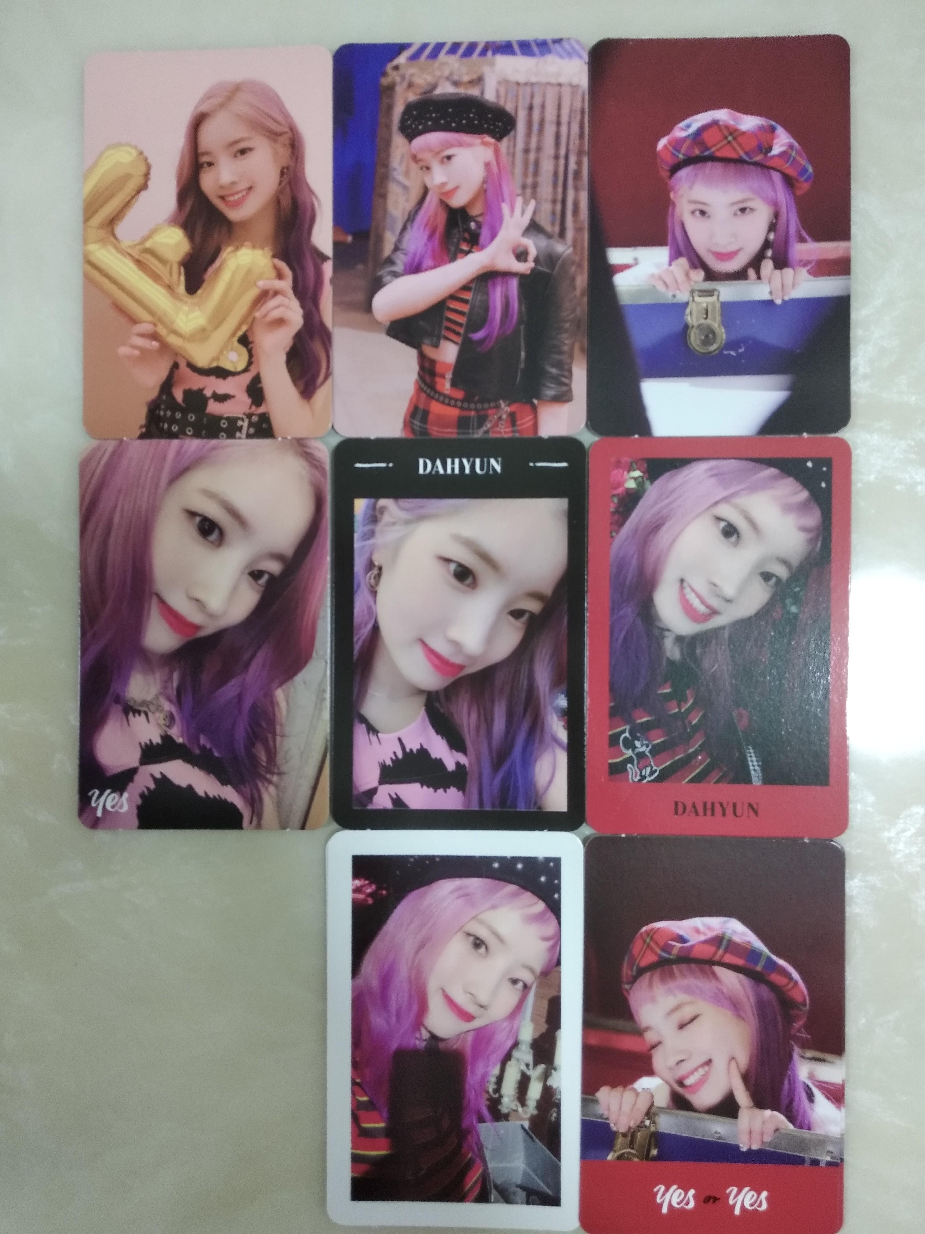 Twice Yes Or Yes Photocards Dahyun K Wave On Carousell World in a day ar photocard. twice yes or yes photocards dahyun