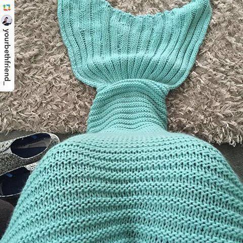 Typo Mermaid Blanket