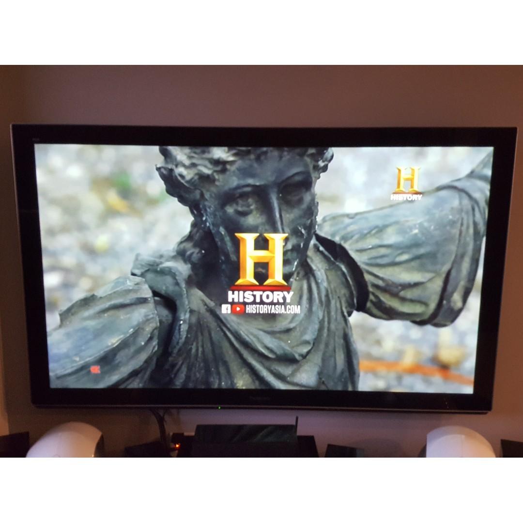 Used Panasonic Viera P65vt30 65 Inch 1080p 3d Plasma Hdtv Home