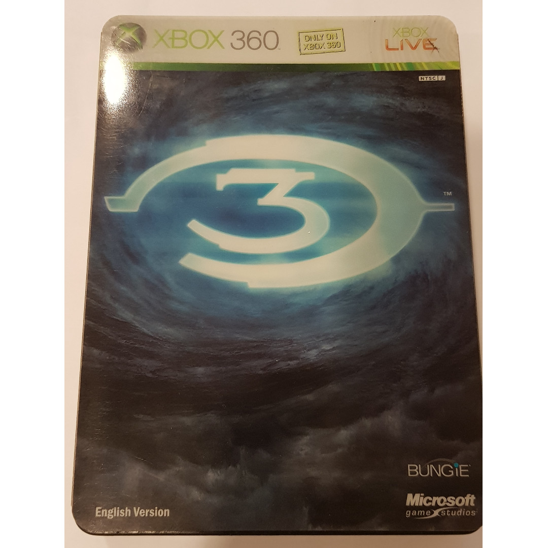 Jeu XBOX 360 - HALO 3 Edition Limitée STEELBOOK - Complet - Très Bon État