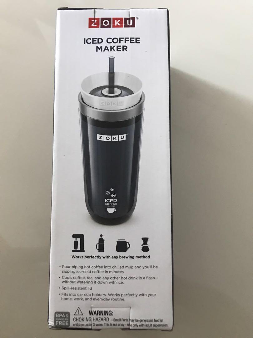 Zoku Iced Coffee Maker, TV & Home Appliances, Kitchen Appliances