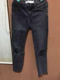 New look stretch jeans ripped