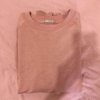 Bershka sweater pink