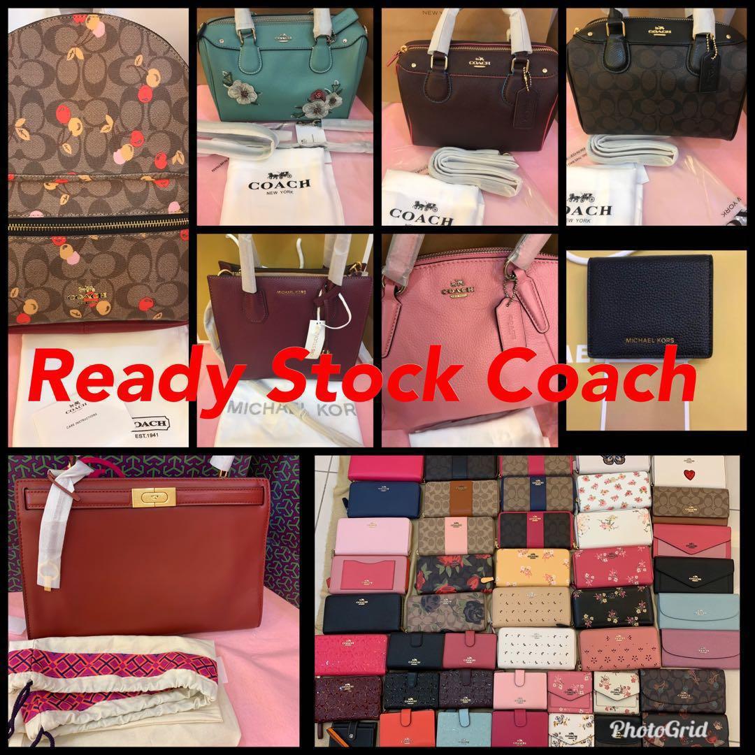 22/12/18)Ready Stock Coach Original Tory Burch Wallet totes Michael kors  wallet purse clutch furla Wristlet Backpack , Women's Fashion, Bags &  Wallets, Purses & Pouches on Carousell