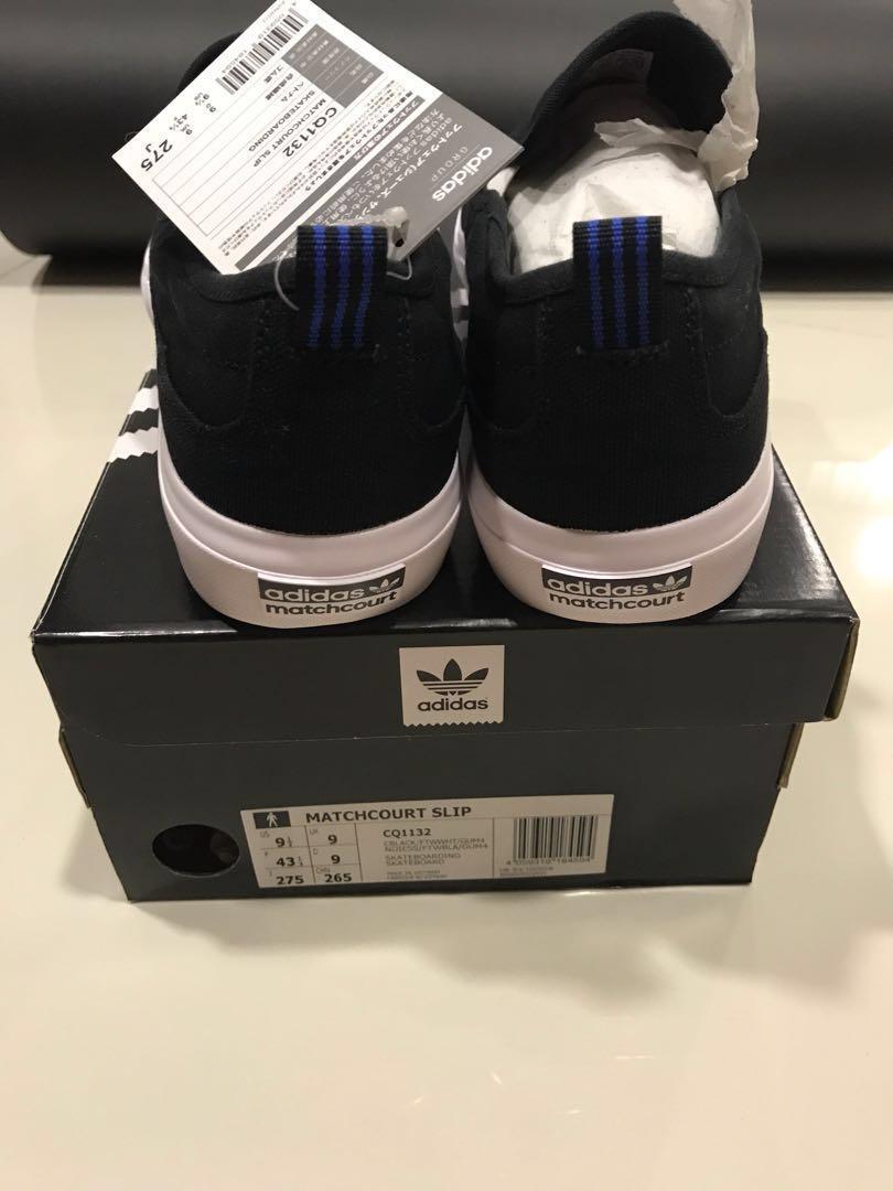 Matchcourt slip on black store