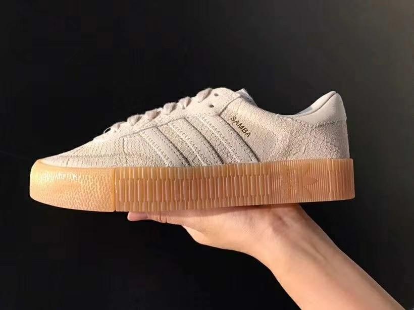 Adidas Sambarose women's Shoes Clear Brown, Women's Fashion, Shoes,  Sneakers on Carousell