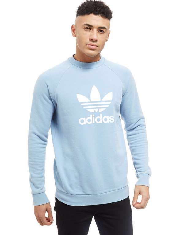 Adidas trefoil crew Clearance