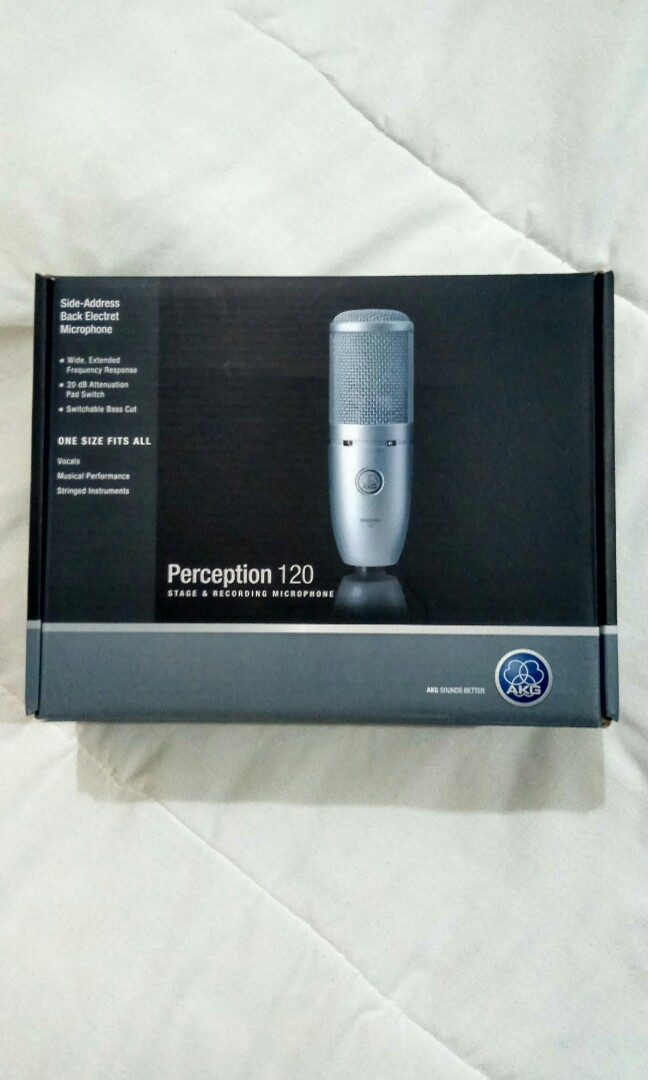 AKG Perception 120 Professional Condenser Microphone, Hobbies & Toys