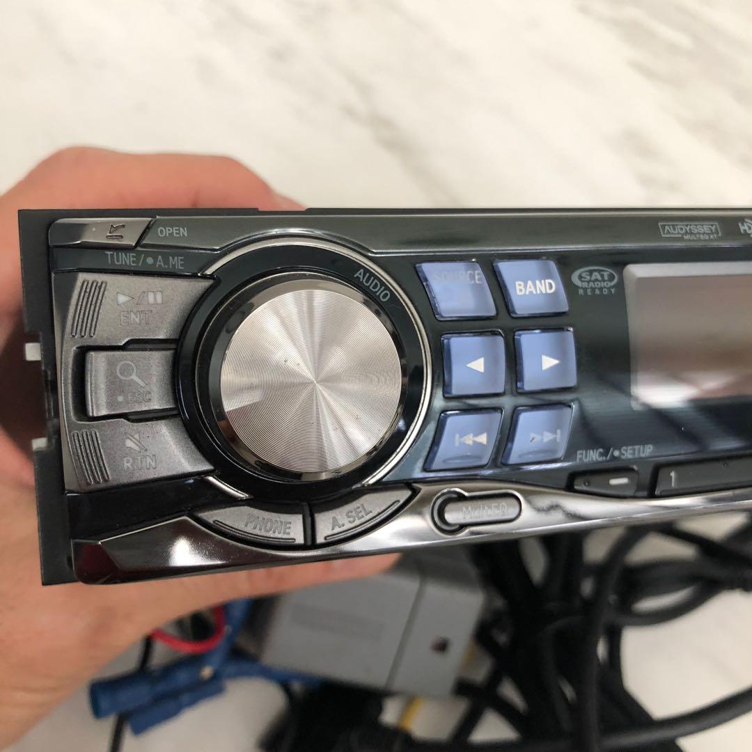 Alpine CDA-9887 Head unit and rue-4202 rue-4185 remote, Car Accessories ...