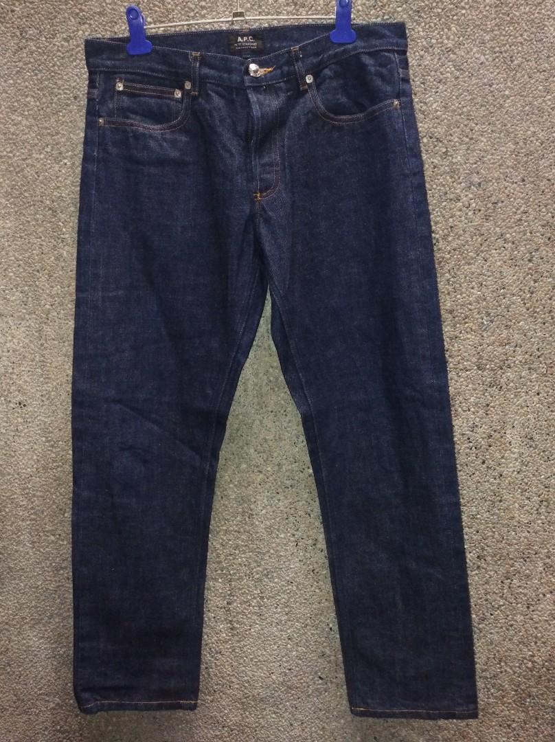 apc raw denim