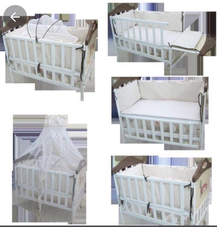 apruva metal crib