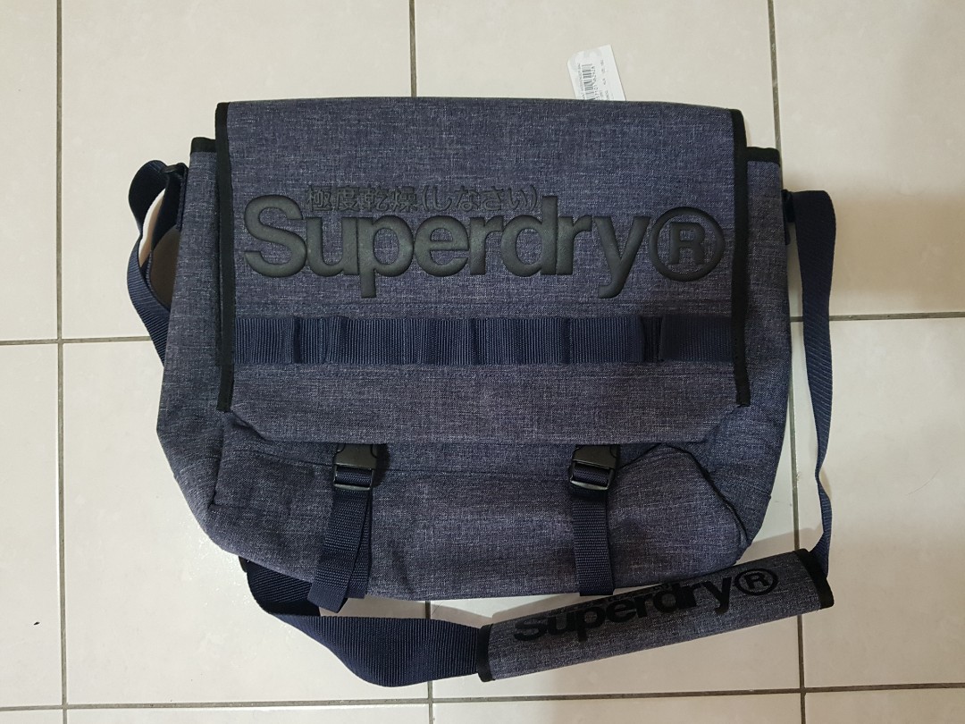 Authentic Superdry Merchant Messenger Bag Men s Fashion Bags