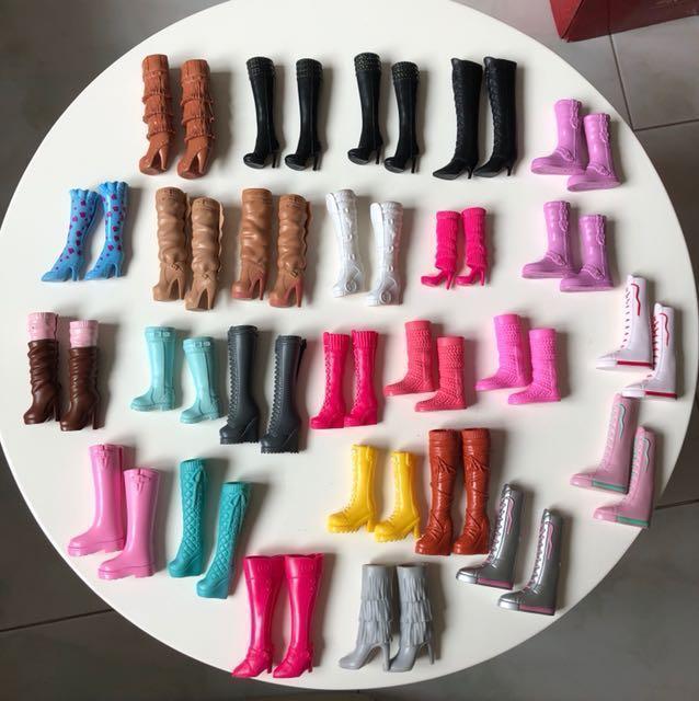 barbie doll boots