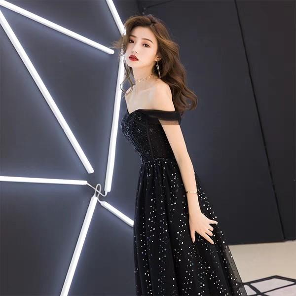 black starry dress