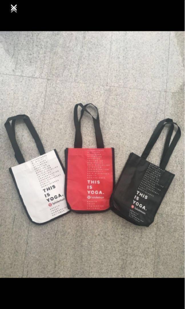 NEW Lululemon Reusable Bags Women s Fashion Bags Wallets Tote Bags on Carousell