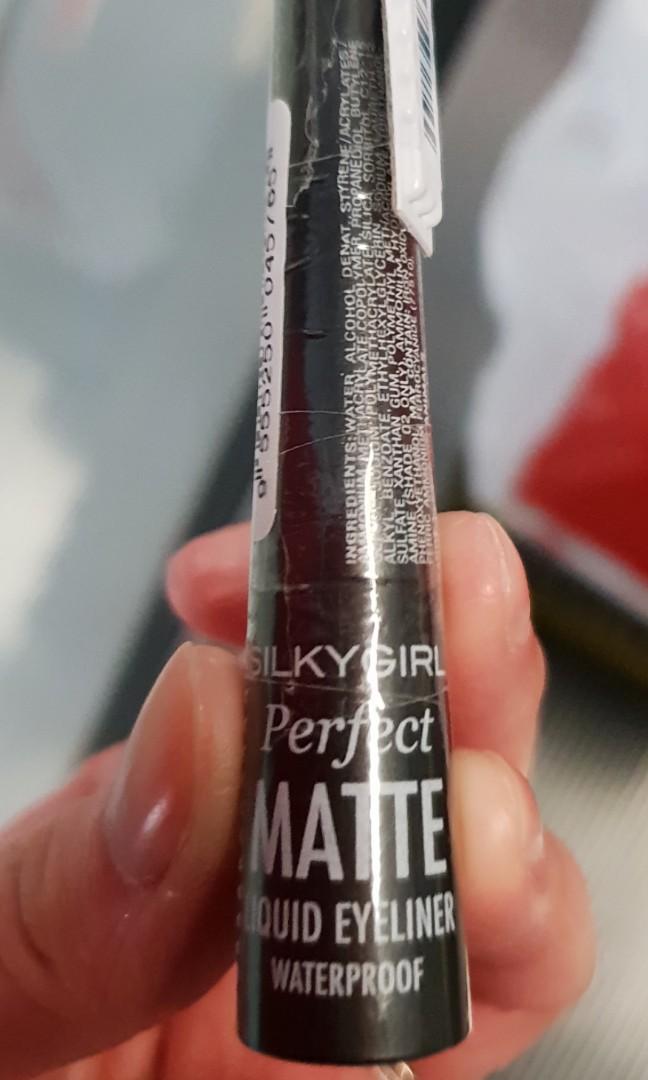 silkygirl perfect matte liquid eyeliner
