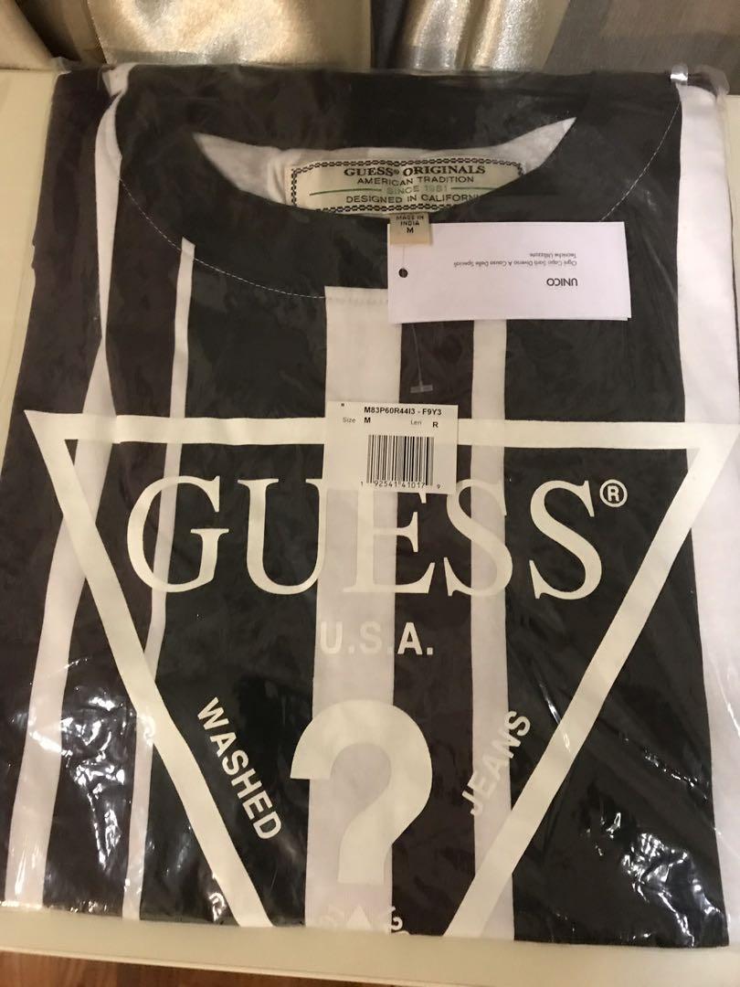 Guess rexford outlet stripe tee