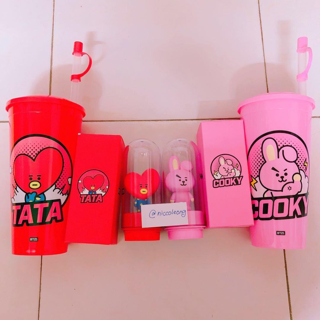 Bt21 Cgv Bts Tumbler Ready Stock K Wave On Carousell