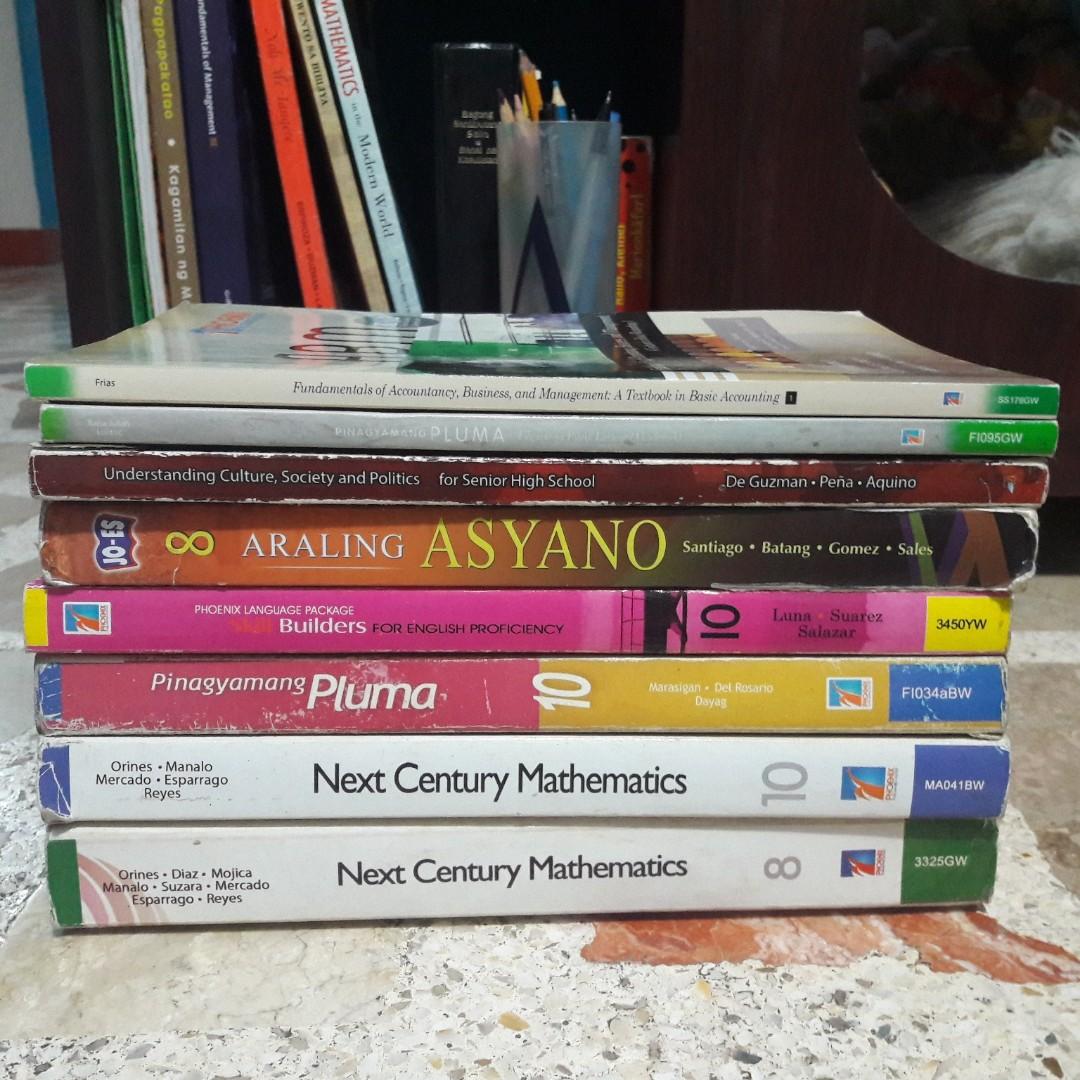 [BUNDLE] Text book for Junior and Senior High School, Hobbies & Toys