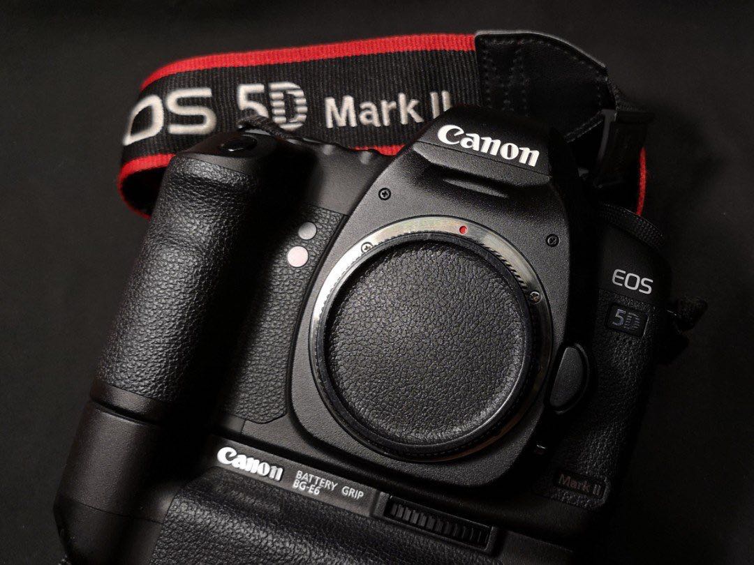 canon 5d mark ii free bge6 battery grip