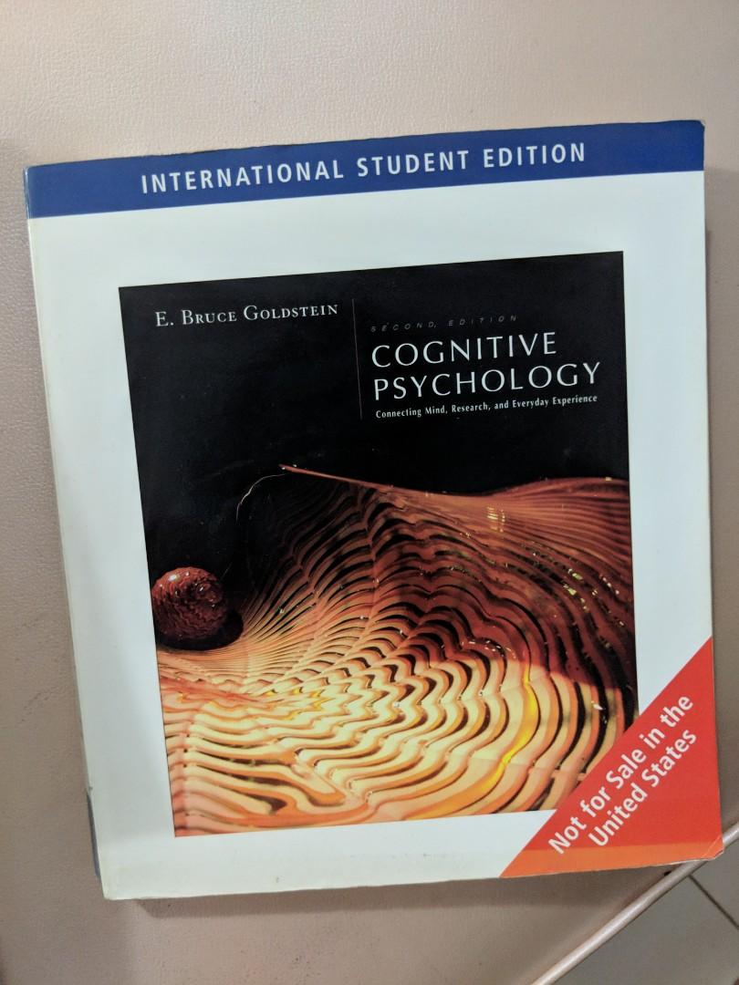 Cognitive Psychology by E Bruce Goldstein, Hobbies & Toys, Books