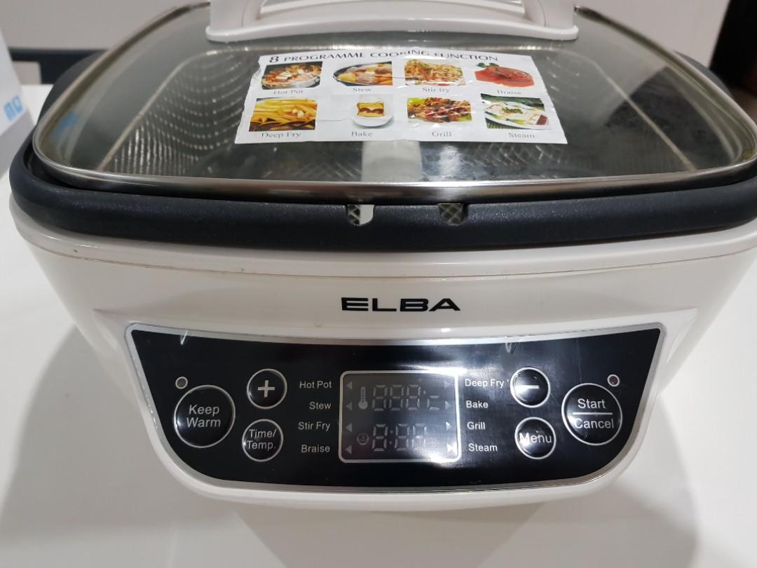 Elba 2.0L MultiCooker Deep Fryer EIMC D8142WH