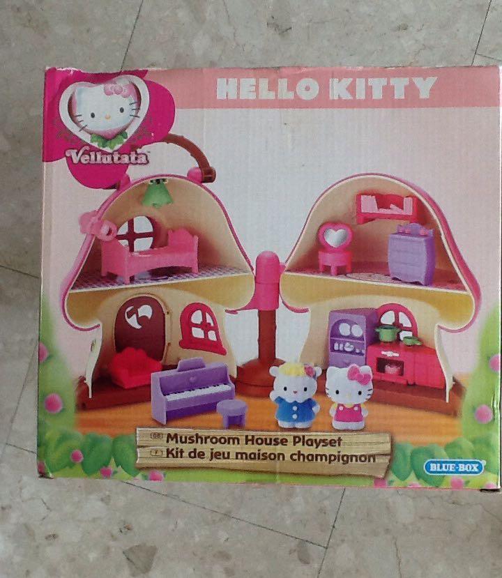 Fast Deal Japan Sanrio Hello Kitty Mushroom House Playset Hobbies Toys Toys Games On Carousell Nat plays with hello kitty rescue set emergency ambulance & helicopter dream big, work hard kid! fast deal japan sanrio hello kitty mushroom house playset