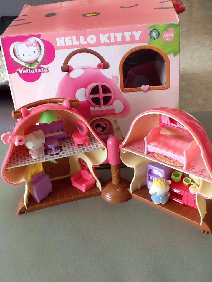 Fast Deal Japan Sanrio Hello Kitty Mushroom House Playset Hobbies Toys Toys Games On Carousell Hello kitty kitchen show purse flower shop house playsets and figures. fast deal japan sanrio hello kitty mushroom house playset