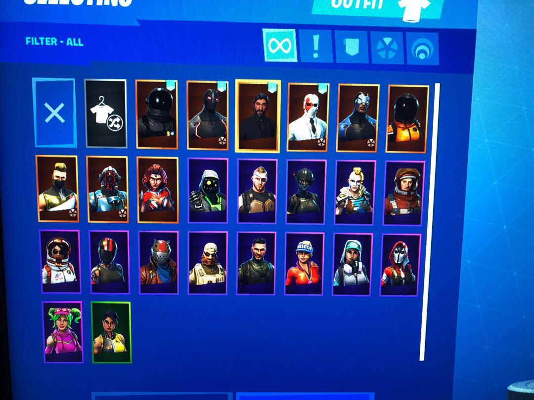 Fortnite Account With John Wick Toys Games Video Gaming Others On Carousell