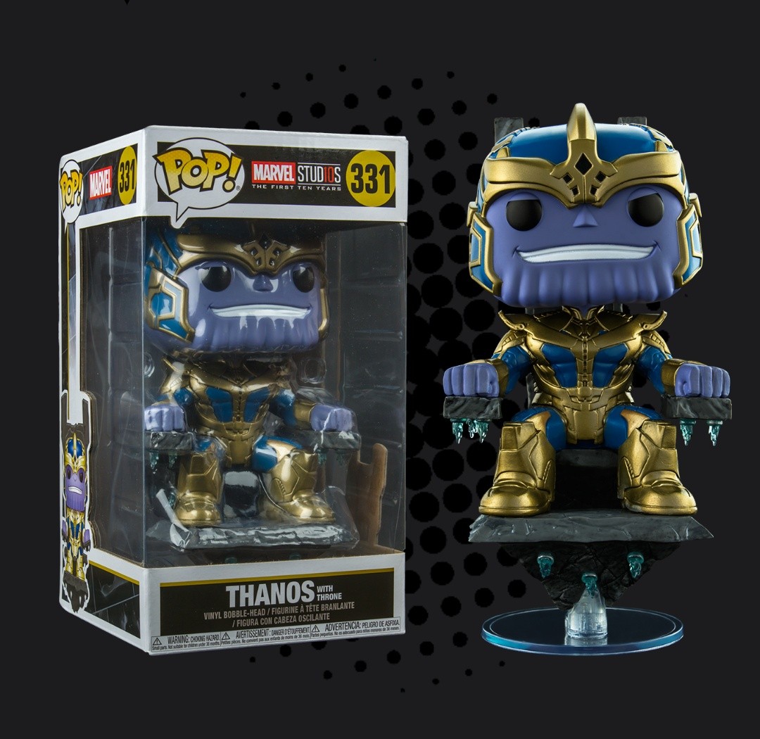 thanos with throne pop